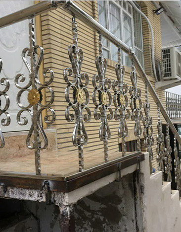 نرده استیل